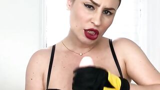 Stewardess Guiding Your Handjob and Taking You to the Skies - JOI in Portuguese