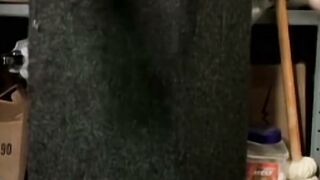 Hot barely legal straight thug Lil B gets his feet sticky with his thick cum load