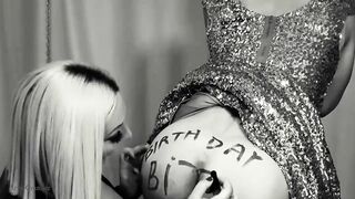 Happy BirthDay, my Sissy Birch! Strap-on fem dom Fisting Screwed Booty