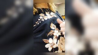 Slutty Wifey Undresses her Curvy Body before Work as she