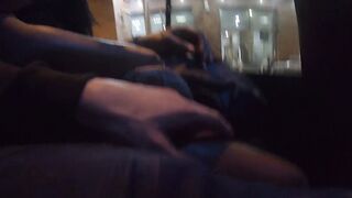 Prostituta Negra Venezolana Se Deja Tocar En El Transporte Publico