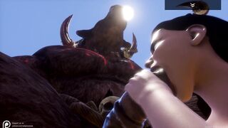 Wild Life - Princess and her Minotaur Guards