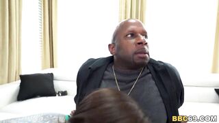 Blind Ebony Man Experiences Anal Sex - Vanessa Vega