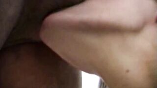 Thin cougar Housewife Mindy works rough to got a face
