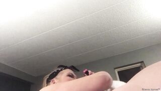 Jenna Jaymes Applies Lipstick, Smokes, Deepthroats And Facial 1080p