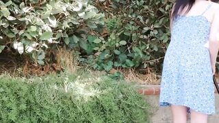 Petite teen Leia Rae moans during intense doggystyle fuck