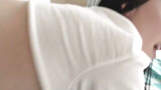 Violet Voss & Luke Longly: Hardcore Interracial Blowjob & Creampie