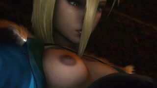 POV Blonde Hottie Performs an Irresistible Rim Job on Her Man