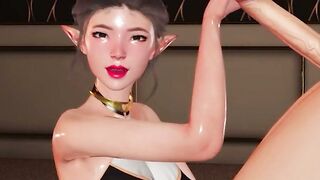 Эльфийка Ариэль дала киску человеку 1 серия
