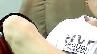 American Amateur Jock Solo Masturbation With Big Cock Cumshot