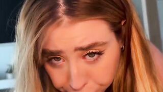 Hot Russian Babe with Huge Tits and Ass Gets Doggystyle Blowjob