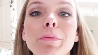 Stepsister in Pink Lingerie Seduces Brother-in-Law