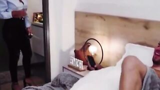 Step-Milf's 18yo Daughter Gets Double Penetrated in 3some