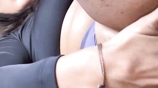POV Latina Brunette Squirts All Over Your Face