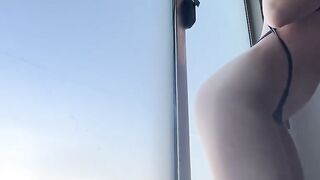 Petite Latina Step Sis Enjoys POV Sex While Step Dad Gamers