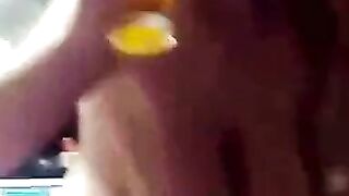 18-Year-Old Babe Puffy Nipples Close-Up Striptease