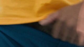 Trans Mom and Brunette Stepson Caught in a Nasty Threesome