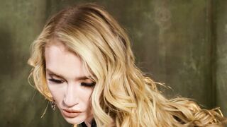 Lyla Mae: Playful Blonde Teen in Lingerie and Stockings