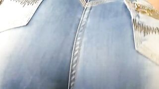 HOT Latina Taut Denim Ass JOI: Cum on My Jeans - Big Boobs & Big Ass