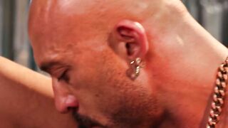 Rocky Unleashes Bareback College Cock on Sebastian Bluu