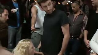 Blonde Femdom Spanking: Hardcore BDSM Group Sex