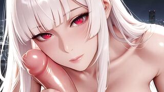 Ruby-eyed CEO takes wild office sex left dripping in creamy climax (AI Generated)