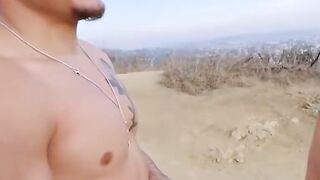 Ebony Willow Shows Off Her Juicy Ass in Outdoor Anal Adventure