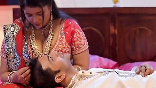 Bhabhi's First Night: Big Boobs Indian MILF
