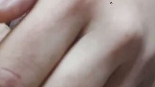 Japanese Amateur Girl With Huge Clit Masturbating