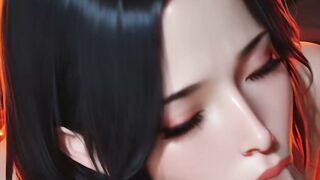 Volcanic Curvy Babe Takes You on a Hot AI Ride