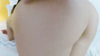 POV: Verified Brazilian Blonde Amateur With Huge Ass Gets Creampie