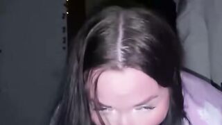 Dark-Haired Brunette Masturbates With Dildo Then Gets Anal Fucked