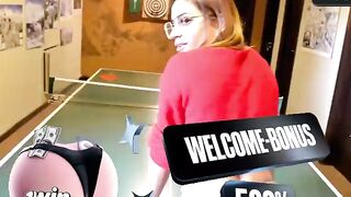 Hardcore Ping Pong Roleplay with Big Ass and Small Tits