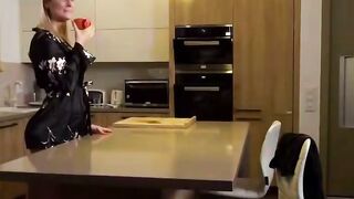 Stepson's Workout Turns Into a Taboo Cream Pie with MILF Sharon White