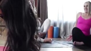 Aryana Adin's Thicc Ebony Yoga Goddess Interracial Sex