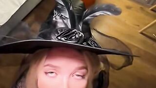 Russian Stacey Delivers Skillful Blowjob And Riding In Stockings