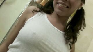 Dacy A College Anal Solo With Huge Dildo