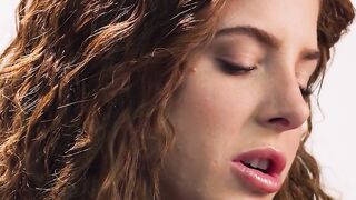 Petite Redhead Teen Lumi Ray Plays With A Huge Dildo