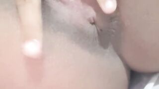 Pregnant Brazilian Blonde Hides and Masturbates