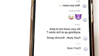 Keira Croft Sends Sexy Texts To Her Butt Calls