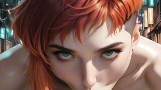 AI Anime Fantasy: Big-Titted Beauty Gets Pounded in City Alley