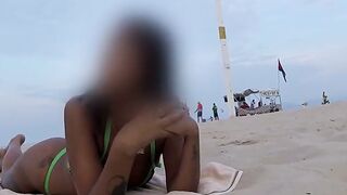 Brazilian Babe Gets Fucked After Massage on Copacabana Beach
