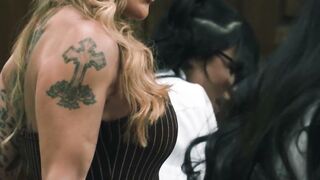 TS Foxxy Ramps Up the Action with Student Babes Yhivi and Summer Col