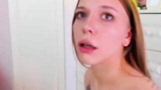 Tattooed Blonde Slut Takes Deepthroat After Hard Pounding