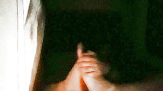 Vintage Footjob: Toejob Self Service