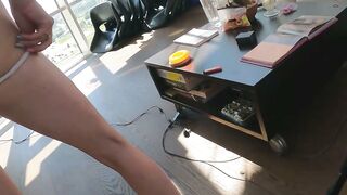 Josie Gives the Lucky Cameraman a POV Handjob Behind the Scenes
