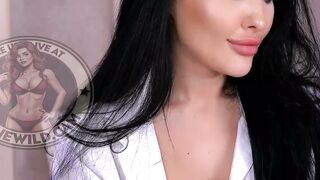 Tattooed Asian Beauty Masturbates with Dildo on Webcam