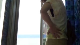 Japanese Brunette Soaks Her Panties With Hot Pee