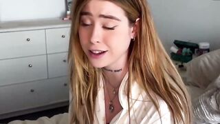 Rosie Rider Gives a Wild Russian Blowjob Nearly Caught