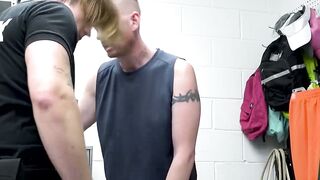 Guard Kyle Michaels Punishes Shoplifter Brody Kayman